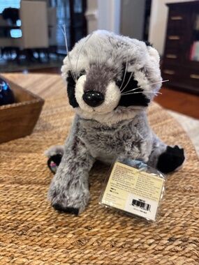 Ganz Webkinz Raccoon New with Code HM143